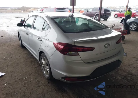 2019 Hyundai Elantra Sel из США, поврежденный, VIN 5NPD84LF8KH472020